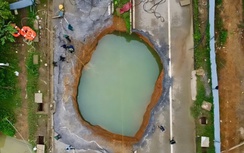 Thái Nguyên chi 4,3 tỷ đồng lấp "hố tử thần" trên quốc lộ 3B