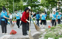Xã, phường ở Hà Nội đồng loạt ra quân tổng vệ sinh môi trường, chỉnh trang đô thị