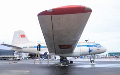 Cận cảnh chuyên cơ từng chở Bác Hồ tại Triển lãm thành tựu đất nước