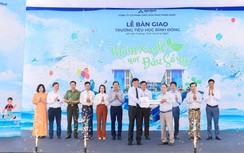 Hòa Phát bàn giao ngôi trường trị giá 42 tỷ đồng cho tỉnh Quảng Ngãi