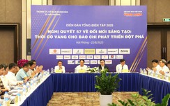 Diễn đàn Tổng biên tập 2025: Thời cơ vàng cho báo chí phát triển đột phá từ Nghị quyết 57