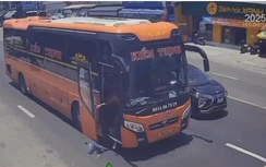 Vụ xe khách xả rác xuống QL1: Phạt tài xế 12,5 triệu đồng, trừ điểm GPLX