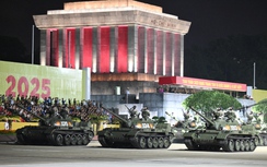 Cận cảnh tổng hợp luyện diễu binh, diễu hành tại Quảng trường Ba Đình