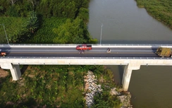 Cận cảnh cầu 150 tỷ đồng vừa hoàn thành ở Quảng Ngãi