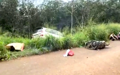 Đắk Lắk: Ô tô va chạm xe máy, một phụ nữ tử vong tại chỗ