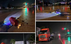 Va chạm với xe đầu kéo chưa gắn BKS, người phụ nữ tử vong thương tâm