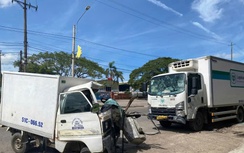 Gia Lai: Hai xe tải tông nhau trên quốc lộ 19, một tài xế tử vong