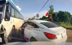 Tài xế lĩnh hậu quả vì vượt ẩu