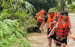 Ảnh hưởng nặng từ cơn bão số 5, đến 27/8 Phú Thọ còn phải sơ tán dân