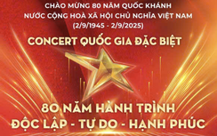 Khán giả nhận vé miễn phí concert quốc gia tại Mỹ Đình ngày 1/9 khi nào, ở đâu?