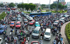 TP.HCM: Hơn 300 điểm nguy cơ ùn tắc dịp lễ 2/9, CSGT sử dụng flycam giám sát