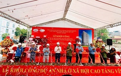 Hà Nội: Khởi công gần 700 căn nhà ở xã hội tại phường Vĩnh Hưng