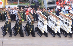 Cận cảnh bốn quân đội khối quốc tế tham gia tổng duyệt diễu binh, diễu hành