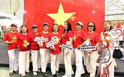 Check in với Quốc kỳ bằng đá lớn nhất Việt Nam tại triển lãm thành tựu ngành Xây dựng