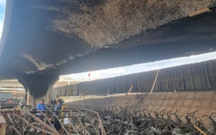 Vụ cháy hàng trăm xe máy ở chân cầu Vĩnh Tuy: Sửa chữa ngay các hư hỏng tại cầu