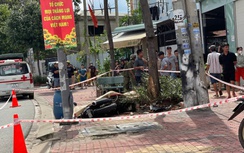 TP.HCM: Xe máy leo vỉa hè tông vào cây xanh, nam thanh niên tử vong