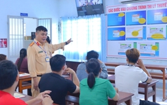 Cà Mau: Đảm bảo thông suốt trong sát hạch, cấp giấy phép lái xe sau hợp nhất