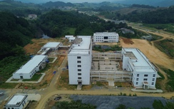Ngắm bệnh viện trên 200 tỷ đồng vùng biên giới Lào Cai sắp hoàn thành