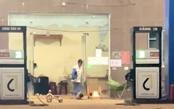 Điều tra người phụ nữ túm chân ném bé trai 16 tháng tuổi ném xuống nền xi măng ở Lâm Đồng