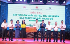 Diễn đàn kết nối sản xuất, tiêu thụ nông sản ủng hộ người dân vùng lũ Nghệ An 25 tấn gạo