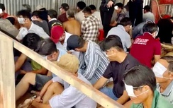 Triệt phá trường gà quy mô lớn, tạm giữ 51 đối tượng cùng hơn 200 triệu đồng