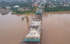 Sắp hợp long cầu Phong Châu, Phú Thọ