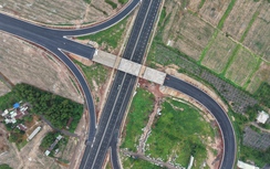 Cao tốc Biên Hòa - Vũng Tàu: Hoàn thành 2 cầu vượt ngang cuối cùng trong tháng 8
