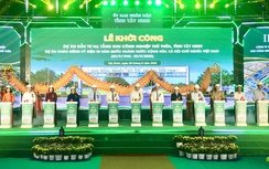 Tây Ninh khởi công dự án hạ tầng Khu công nghiệp Thủ Thừa