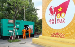 Lập nguồn kép, bổ sung máy phát công suất lớn đảm bảo điện cho đại lễ Quốc khánh 80 năm