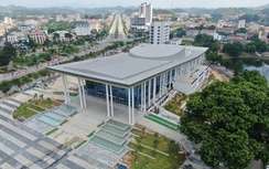 Toàn cảnh Trung tâm Hội nghị hơn 400 tỷ đồng ở Lào Cai sắp đưa vào sử dụng