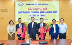 Ngân hàng Nhà nước bổ nhiệm hai Phó Chánh Thanh tra mới