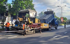 Đà Nẵng tập trung sửa đường hỏng, đảm bảo ATGT trước mùa mưa