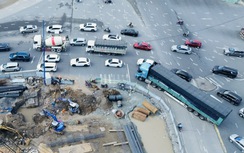 Sở Xây dựng TP.HCM nói gì về vạch sơn chồng chéo, rối rắm tại nút giao An Phú?