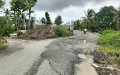 Cà Mau: Cần mặt bằng sạch để đường hơn 271 tỷ đồng thi công kịp tiến độ