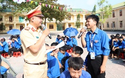 Để mỗi học sinh là một tấm gương về tuyên truyền an toàn giao thông