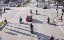 Camera AI tại một nút giao ở Hà Nội phát hiện hơn 1.400 ô tô, xe máy vượt đèn đỏ