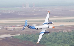 Ngắm trọn loạt bay hiệu chuẩn “thông trường” đầu tiên tại sân bay Long Thành