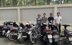 Đồng Nai: Bắt nhóm trộm hàng loạt xe máy bán với giá 500.000 đồng/chiếc