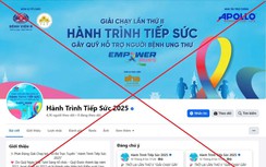 Cảnh báo fanpage giả mạo giải chạy ủng hộ bệnh nhân ung thư nghèo 