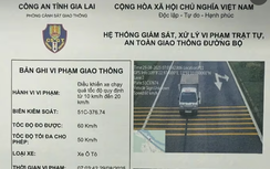 Gia Lai: Hơn 2.200 trường hợp vi phạm giao thông chưa chấp hành xử phạt