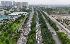 Hà Nội: Đề xuất phân làn, phân luồng đại lộ Thăng Long và đường Võ Nguyên Giáp