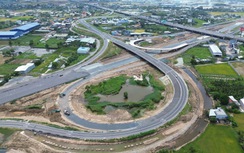 Toàn cảnh nút giao kết nối 3 cao tốc ở cửa ngõ phía Tây TP.HCM