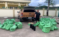 Quảng Ninh: Bắt giữ xe chở gần 250 bình nghi khí cười không rõ nguồn gốc