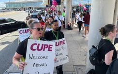 Đã đạt thoả thuận sơ bộ, nhiều tiếp viên hàng không Air Canada không chấp nhận mức lương