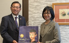 Phó chủ tịch UBND tỉnh Gia Lai gặp gỡ Chủ tịch Hội Hữu nghị Nhật - Việt tại Osaka