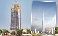 Dự án tòa tháp cao nhất thế giới đạt cột mốc quan trọng, hướng đến độ cao 1km