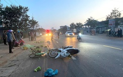Lâm Đồng: Va chạm với xe máy, người phụ nữ đi xe đạp tử vong