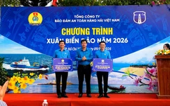 Công đoàn Xây dựng Việt Nam lan tỏa yêu thương tại chương trình "Xuân biển đảo 2026"