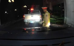 CSGT Hưng Yên kịp thời dẫn đường đưa sản phụ đi cấp cứu trong đêm