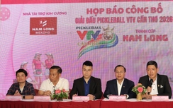 Hơn 500 vận động viên tham gia giải Pickleball VTV Cần Thơ 2026